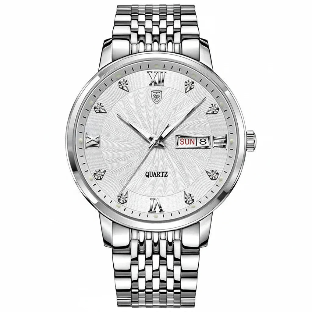 POEDAGAR Royal Day-Date Watch