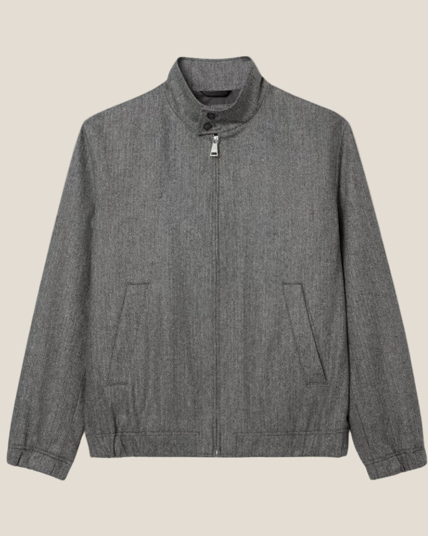Wool Harrington Jacket