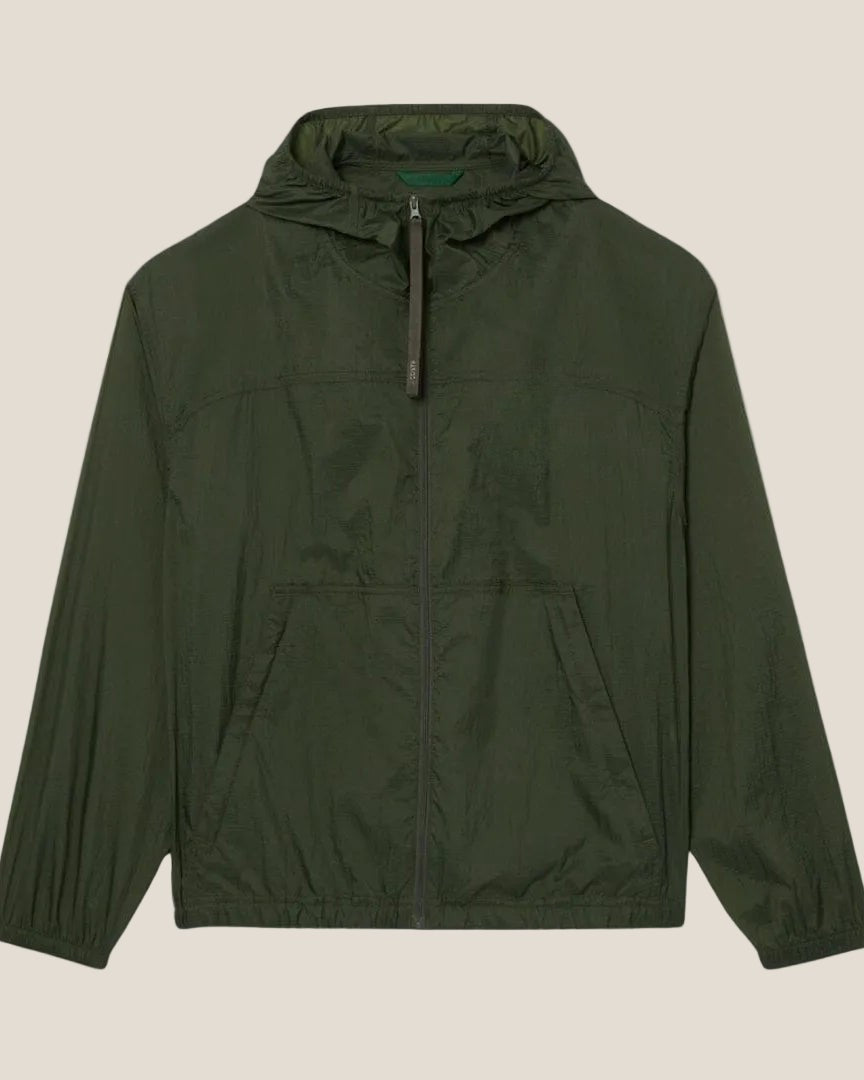 Water-Repellent Packable Nylon Jacket