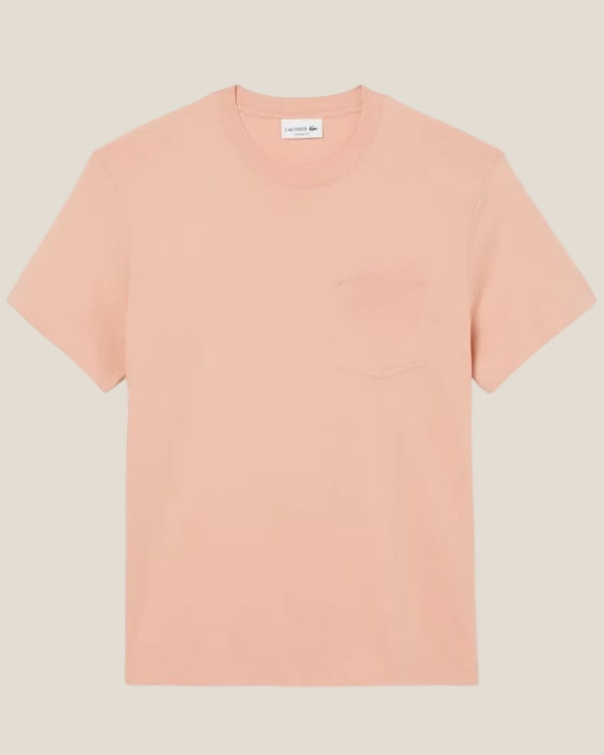 Cotton T-shirt with Breast Pocket