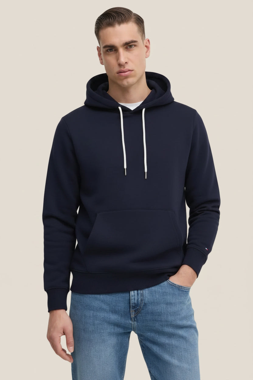 Felpa Con Cappuccio Flex Logo Ricamato
