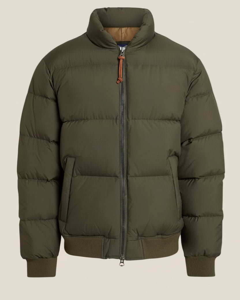 Textured Ripstop Down Jacket
