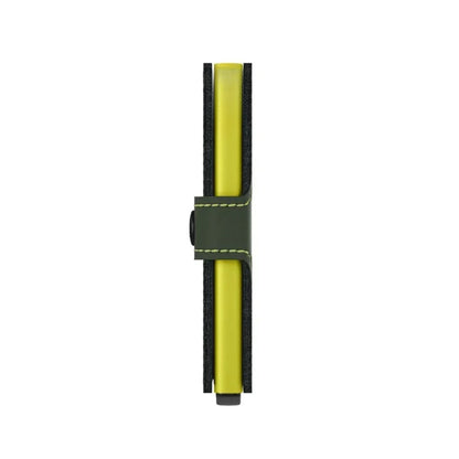 Secrid - RFID Protected Mini Wallet - Matte - Green & Lime