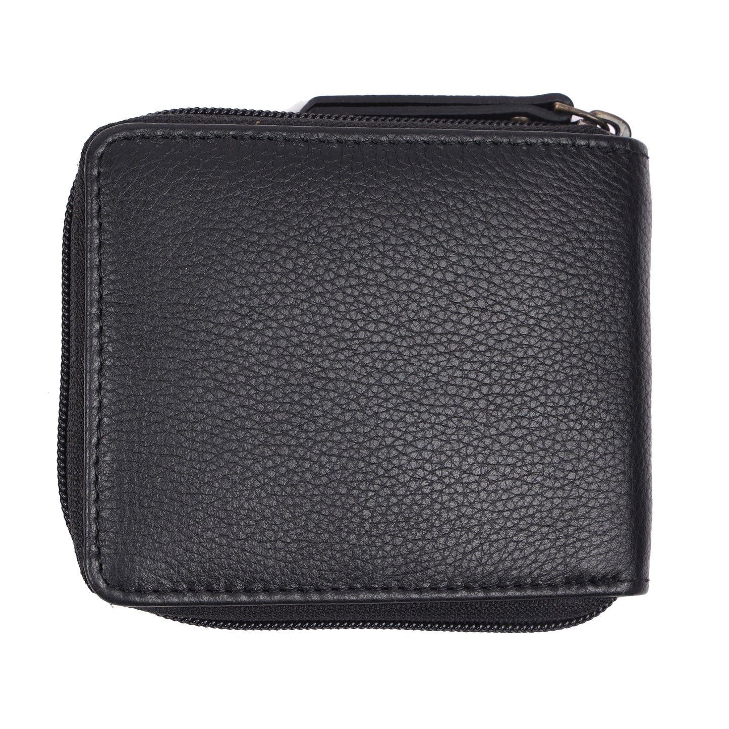 Zip Around Leather Wallet