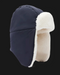 Navy blue / white
