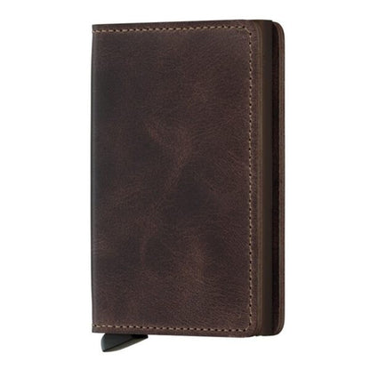 Secrid - RFID Protected Slim Wallet - Vintage - Chocolate