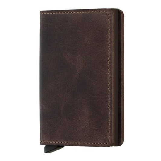 Secrid - RFID Protected Slim Wallet - Vintage - Chocolate