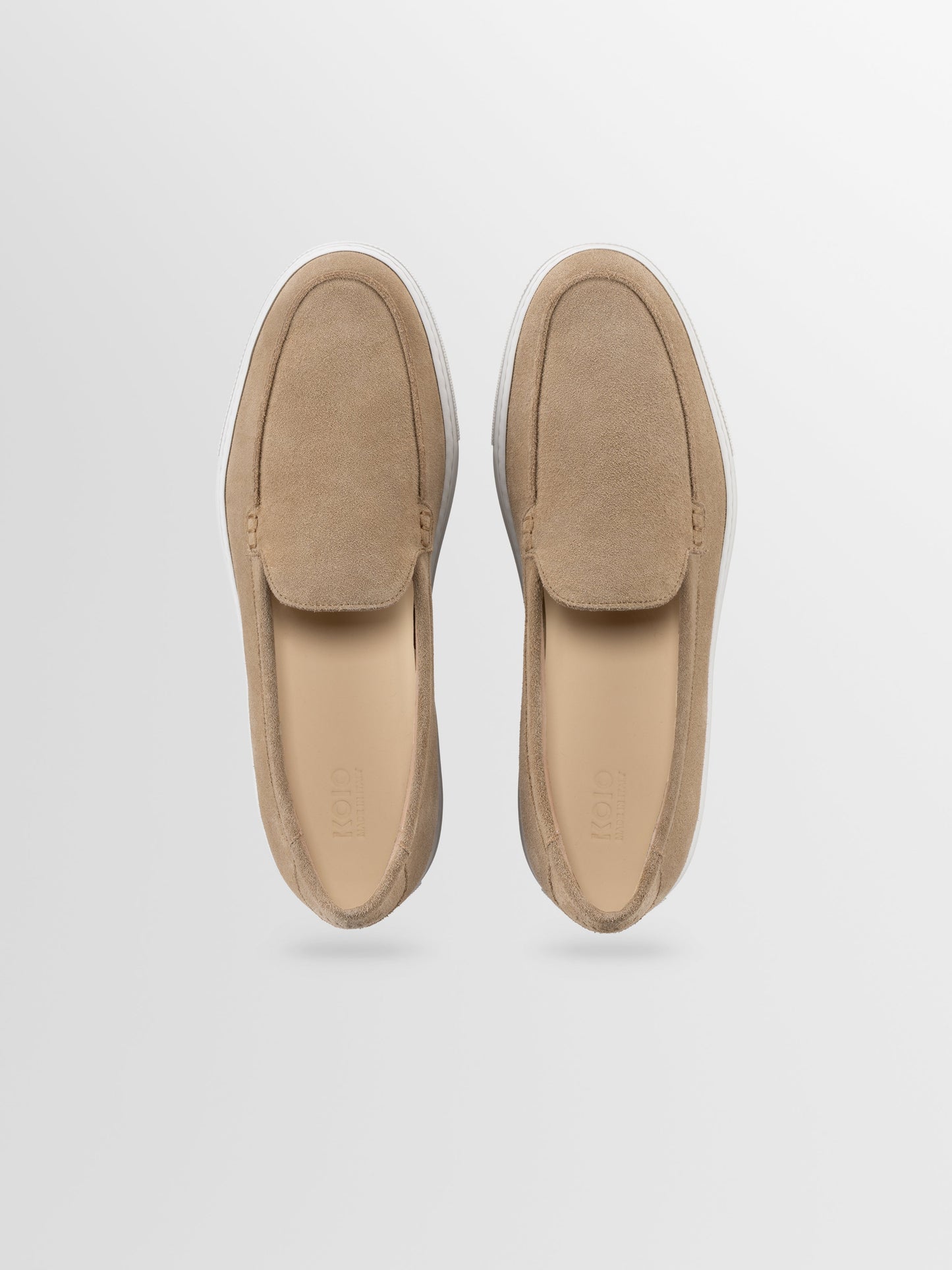Lido Suede Loafer in Fawn