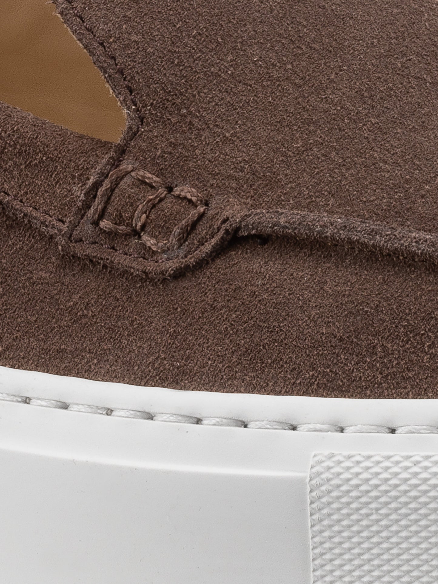 Lido Suede Loafer in Walnut