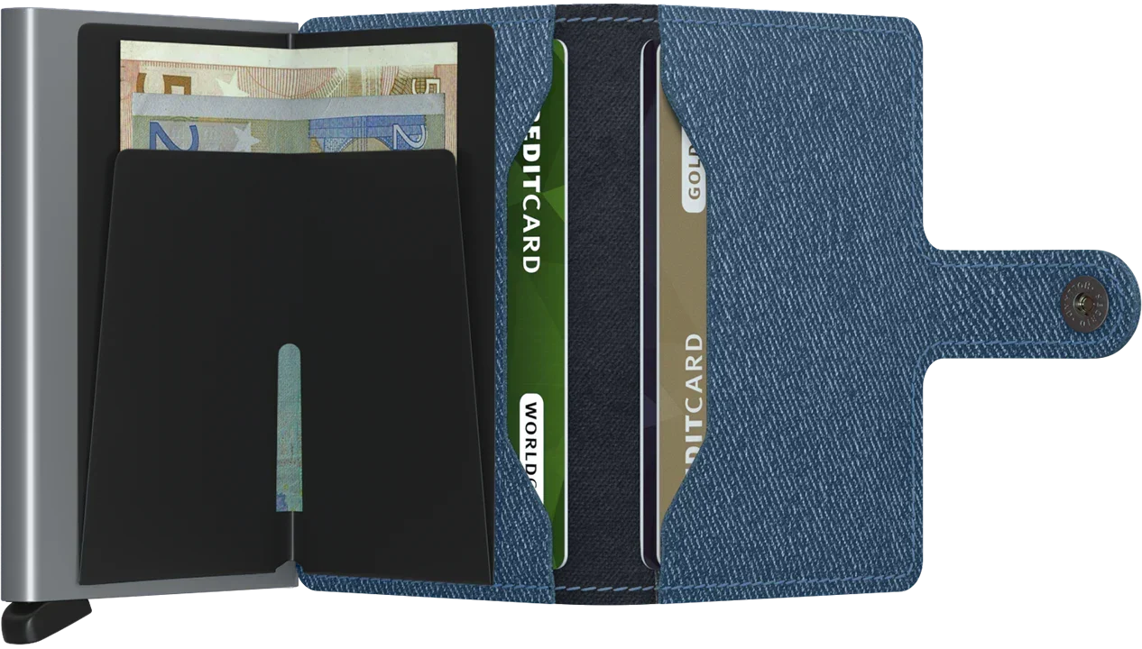 Secrid - RFID Protected Mini Wallet - Twist - Jeans Blue