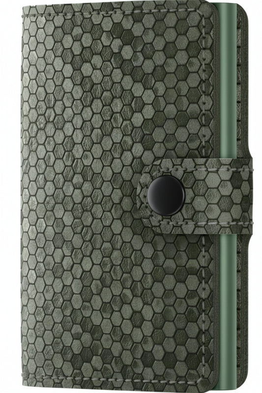Secrid - RFID Protected Mini Wallet - Hexagon - Green