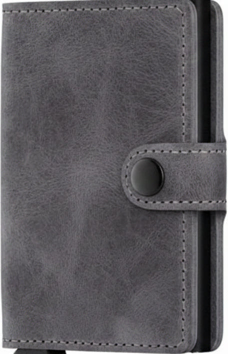 Secrid - RFID Protected - Mini Wallet - Vintage - Grey Black