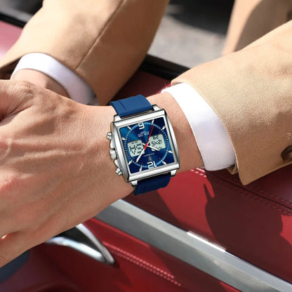 POEDAGAR DualTech Sport Watch