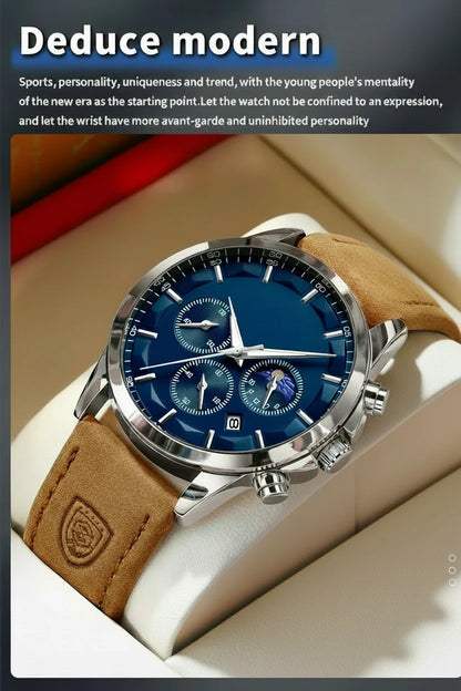 POEDAGAR Vanguard Chronograph Watch
