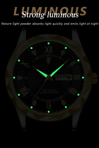 POEDAGAR Prestige Day-Date Watch