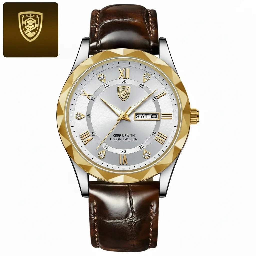 POEDAGAR Prestige Day-Date Watch
