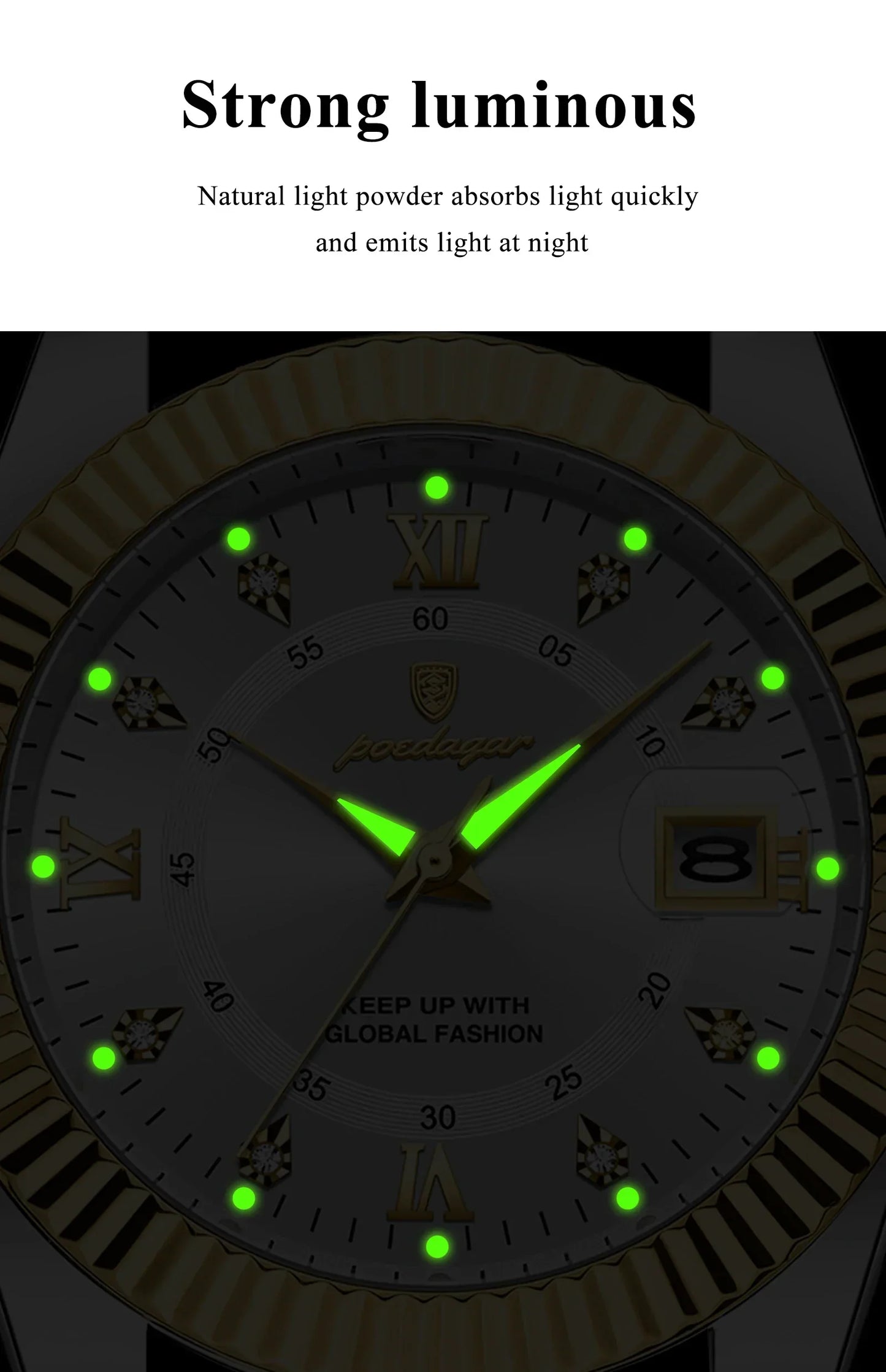POEDAGAR Prestige Date Watch