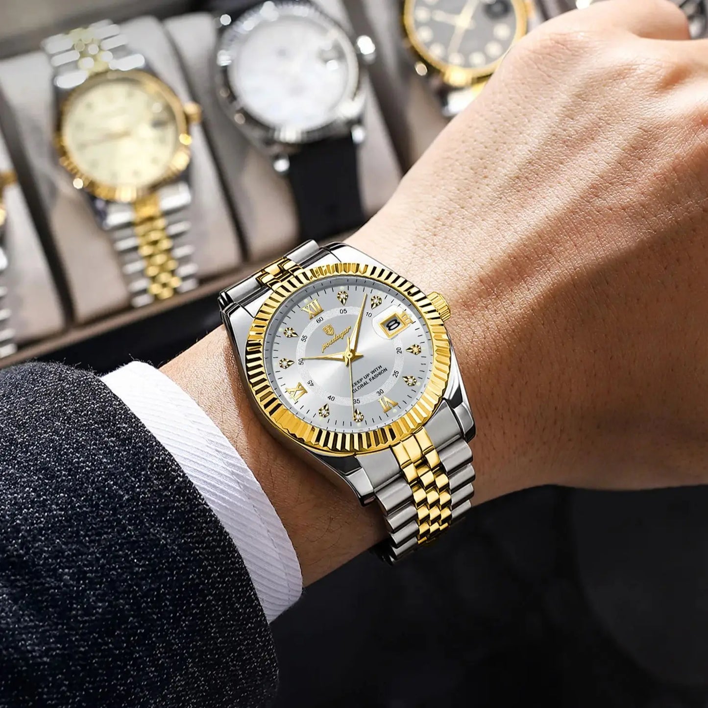 POEDAGAR Prestige Date Watch