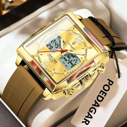 POEDAGAR DualTech Sport Watch