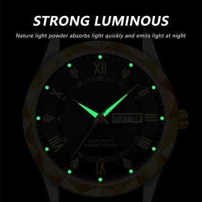 POEDAGAR Prestige Day-Date Watch