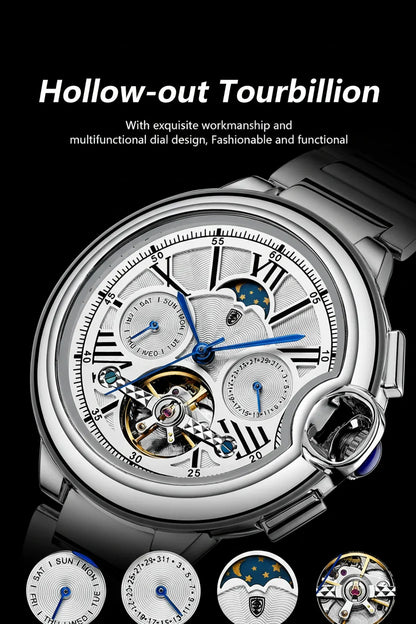POEDAGAR Royal Automatic Watch