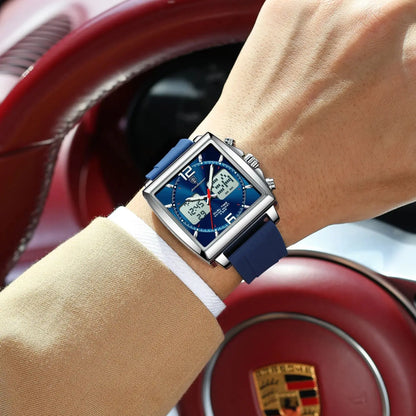 POEDAGAR DualTech Sport Watch