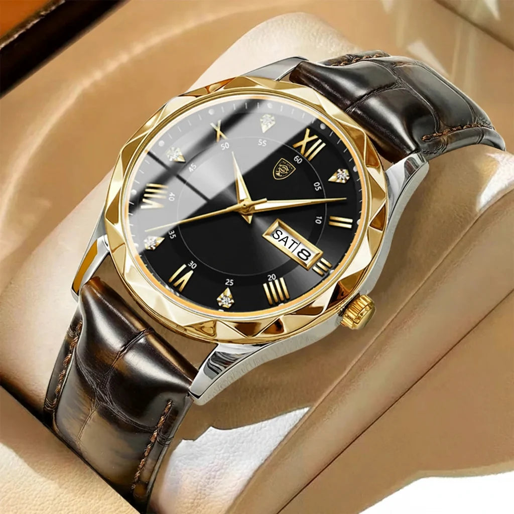 POEDAGAR Prestige Day-Date Watch