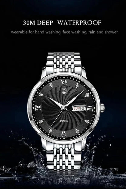 POEDAGAR Royal Day-Date Watch