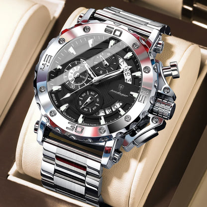 POEDAGAR Titan Chrono Watch