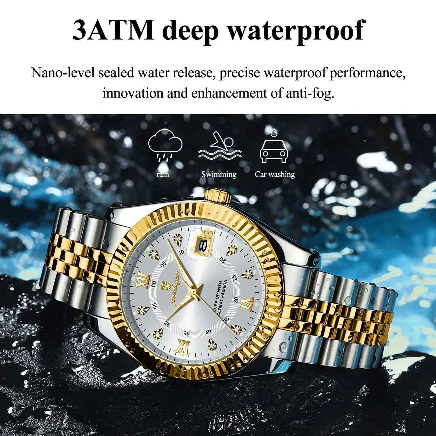 POEDAGAR Prestige Date Watch
