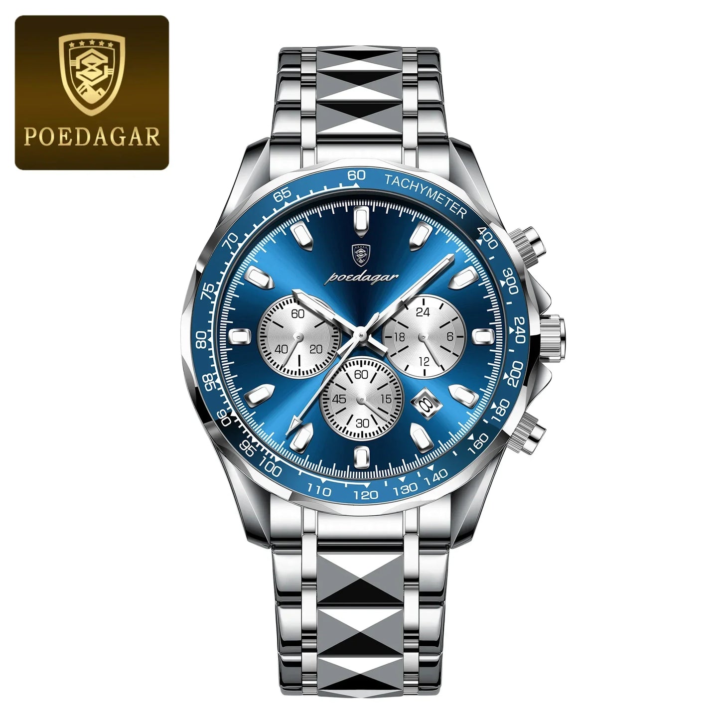 POEDAGAR Vertex Chrono Watch