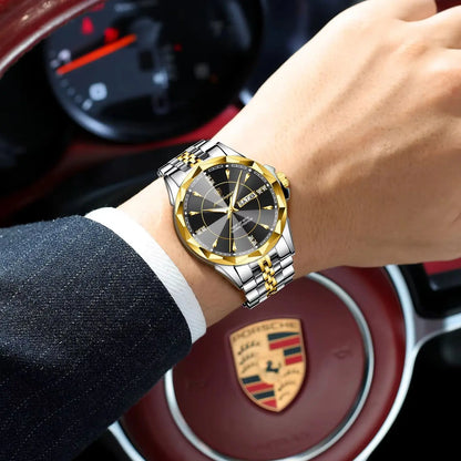 POEDAGAR Royal Steel Watch