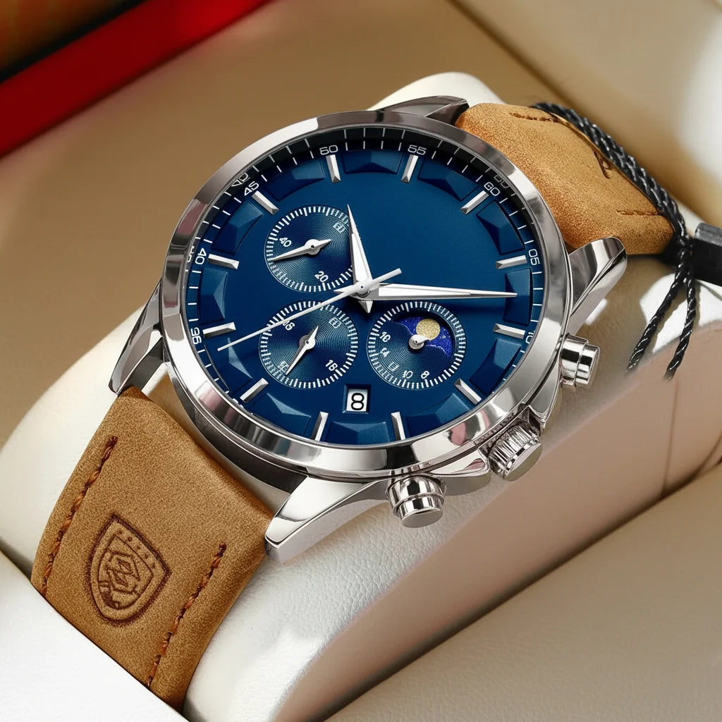POEDAGAR Vanguard Chronograph Watch