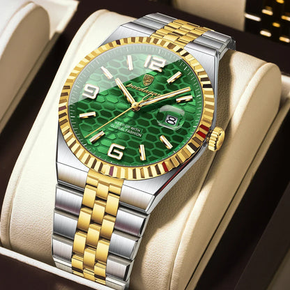 POEDAGAR Royal Steel Watch