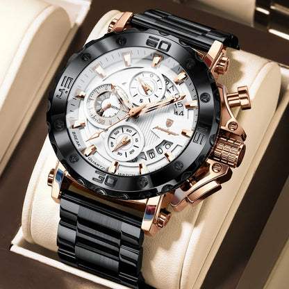 POEDAGAR Titan Chrono Watch