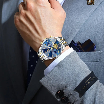 POEDAGAR Chrono Classic Watch