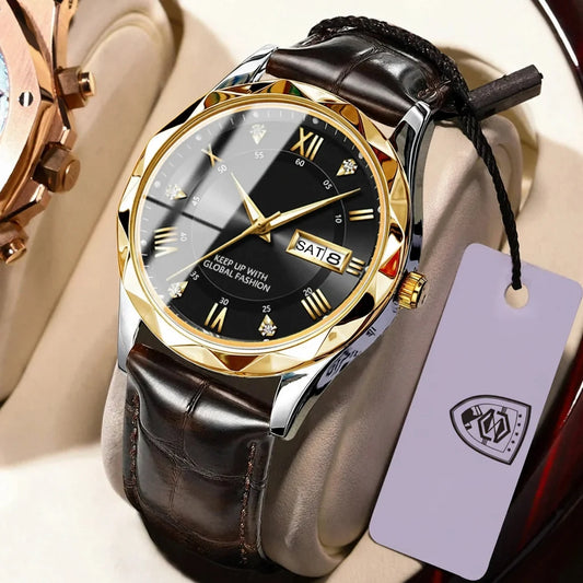 POEDAGAR Prestige Day-Date Watch