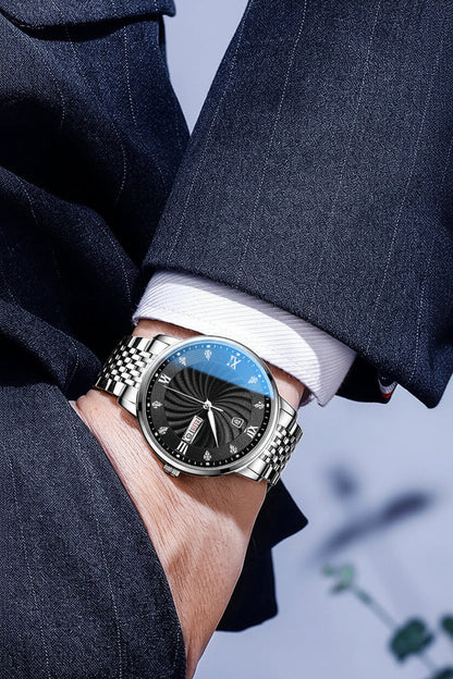 POEDAGAR Royal Day-Date Watch