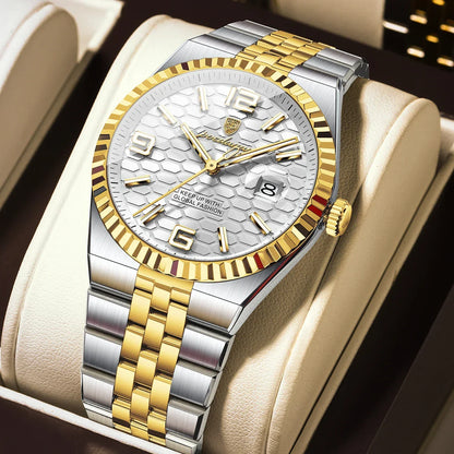 POEDAGAR Royal Steel Watch