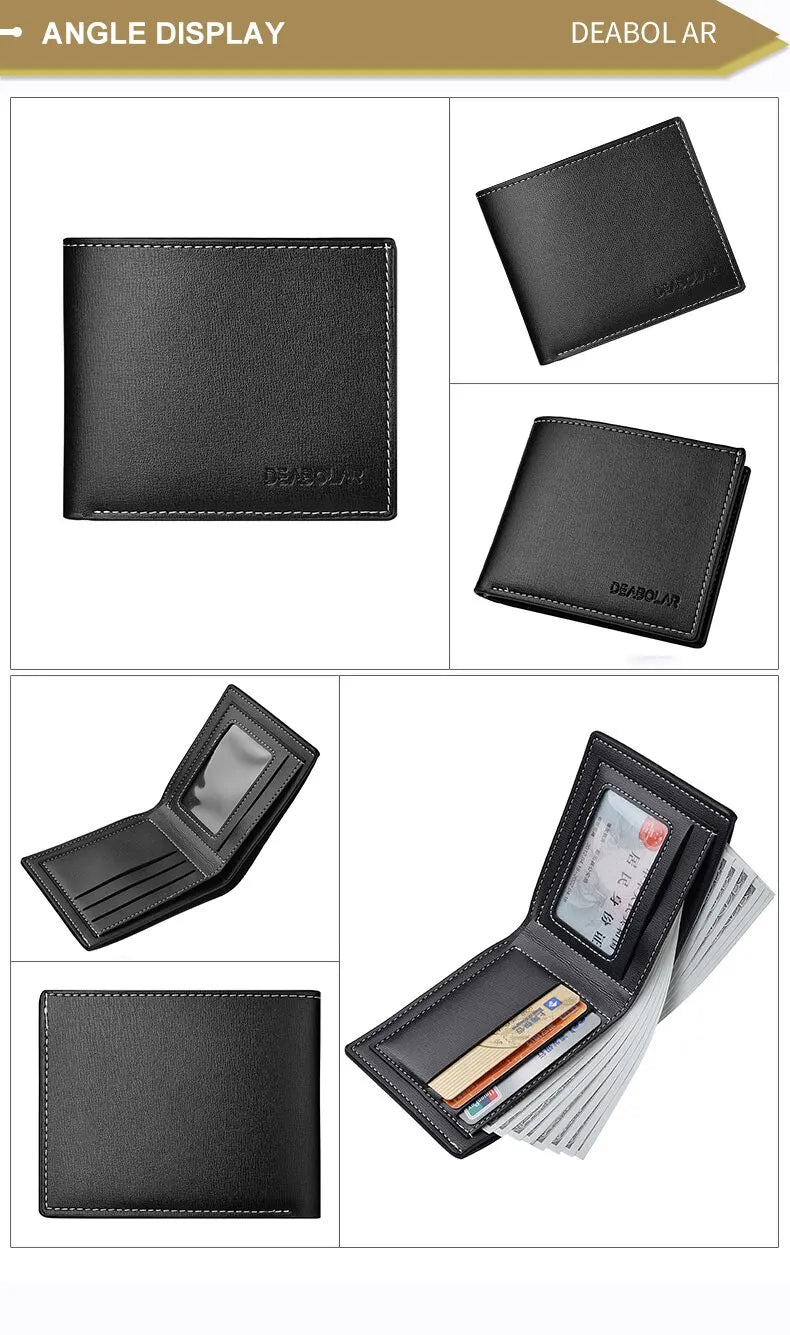 Elite Fold Wallet – Minimalist Luxury Leather