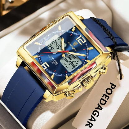 POEDAGAR DualTech Sport Watch