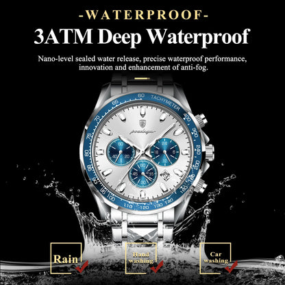 POEDAGAR Vertex Chrono Watch