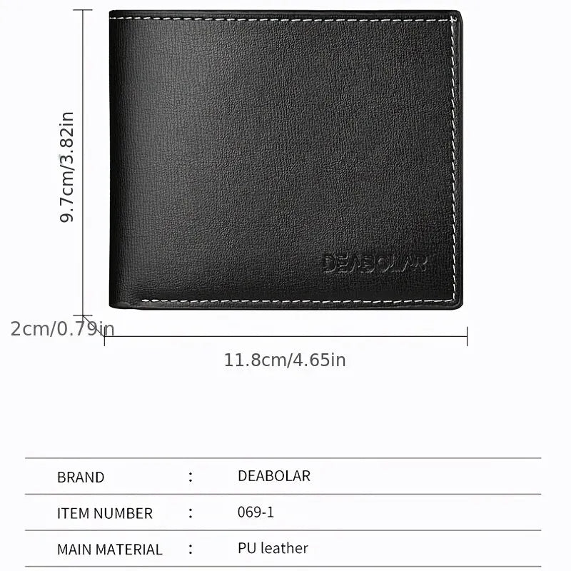 Elite Fold Wallet – Minimalist Luxury Leather