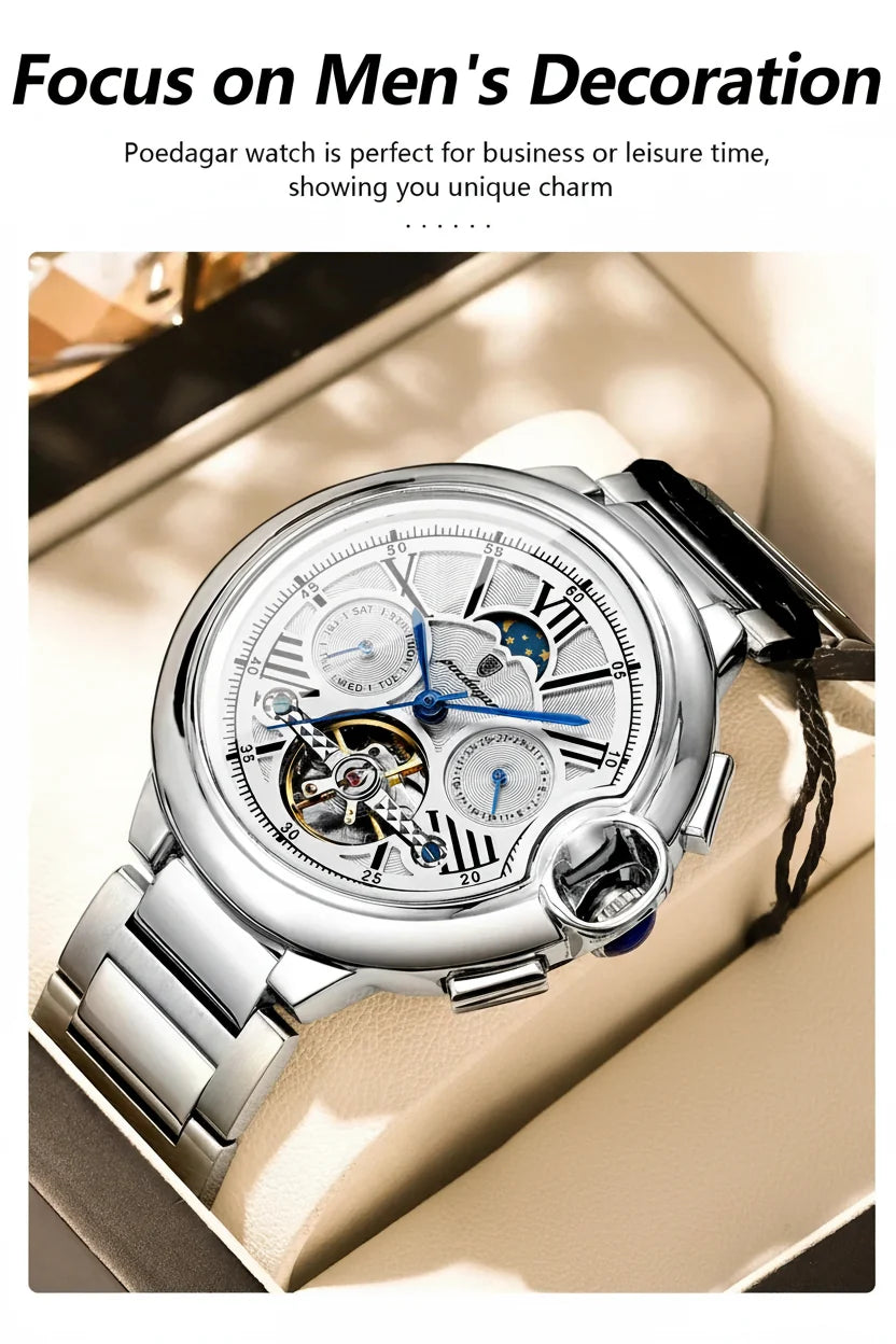 POEDAGAR Royal Automatic Watch