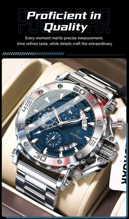 POEDAGAR Titan Chrono Watch