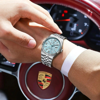 POEDAGAR Royal Steel Watch
