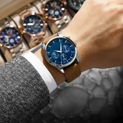 POEDAGAR Vanguard Chronograph Watch