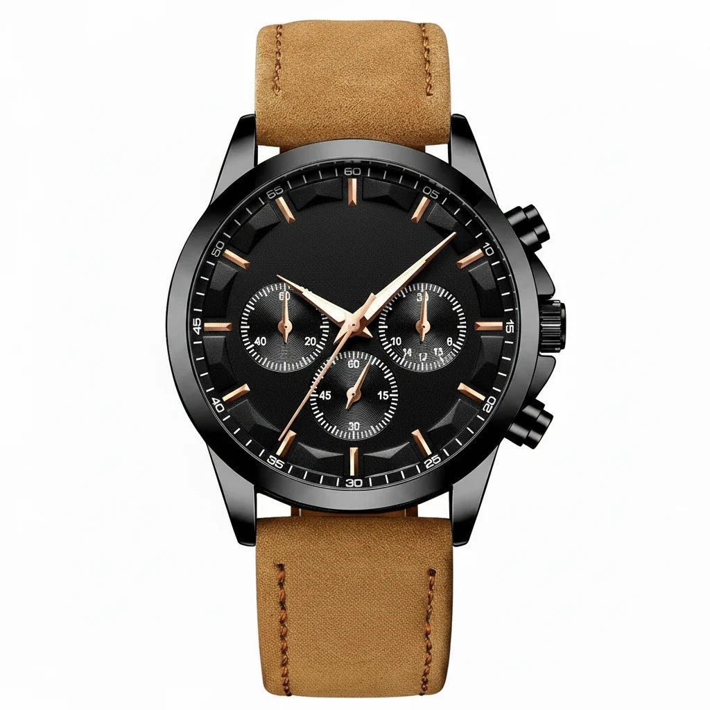 POEDAGAR Vanguard Chronograph Watch