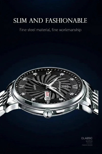 POEDAGAR Royal Day-Date Watch