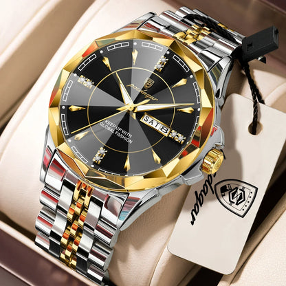 POEDAGAR Royal Steel Watch